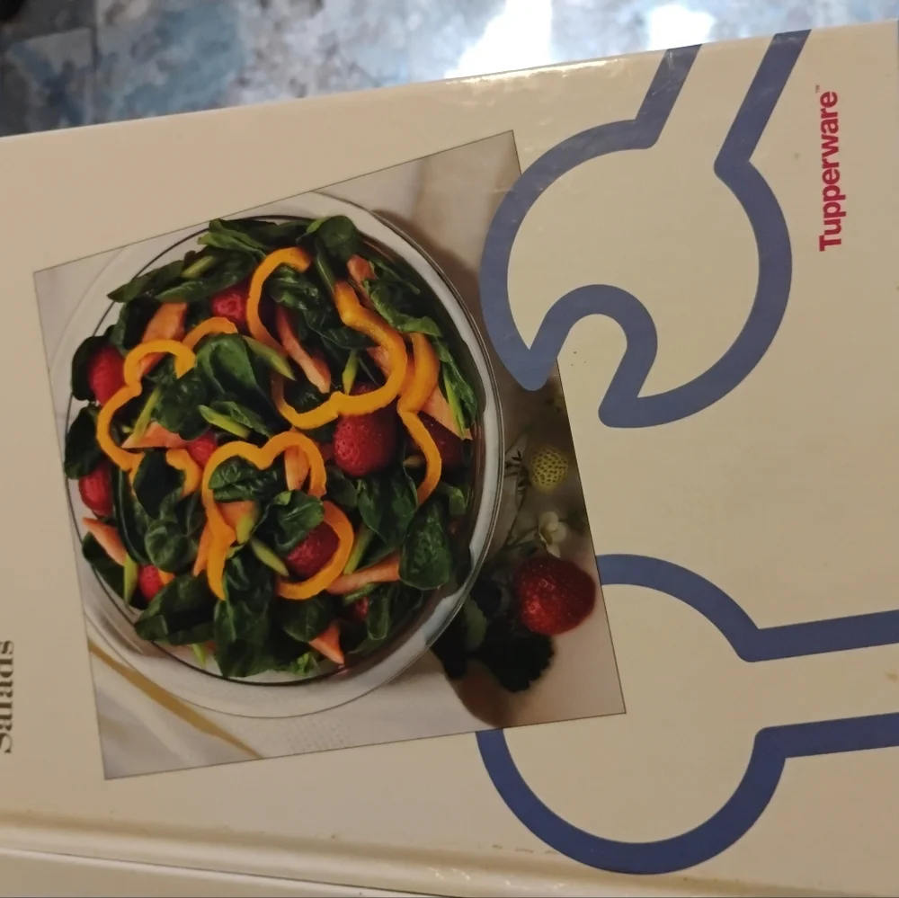 Tupperware Vintage 90s Set Of 3 Cookbooks